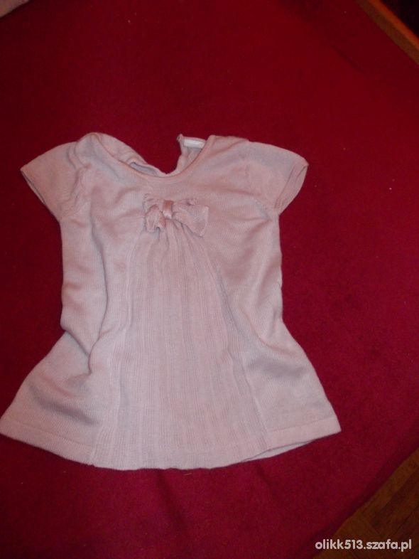Elegancka tunika sukieneczka roz 74 cm