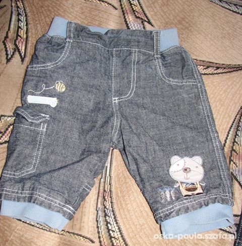 jeansy 62 cm