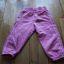 Różowe spodnie dresowe dla dziewczynki 92 cm