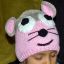 czapka myszka różowa