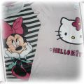 2 koszulki Minnie i Kitty 128 cm