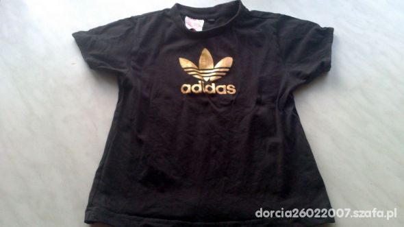 Koszulka Adidas złote logo 104