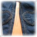 HM legginsy jeans z serduszkami super 15 2 latka