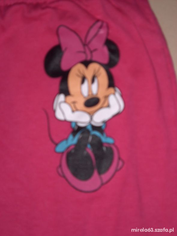 DRESY Z MYSZKA MICKEY MAUSE RÓŻOWE 128