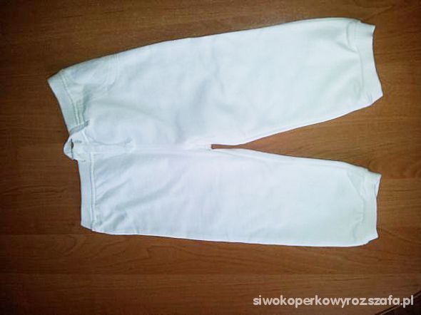 spodnie białe