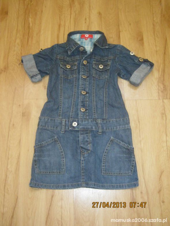 Sukienka dzinsowa 116