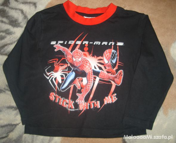 98 104 spiderman bluzka