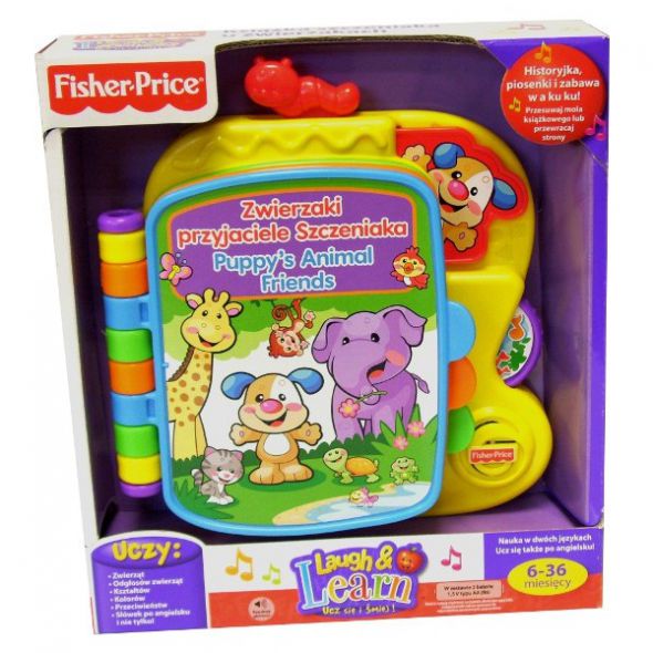 KSIĄŻECZKA INTERAKTYWNA FISHER PRICE