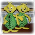 Ufoludki dwa maskotki zielone dla bliźniaków