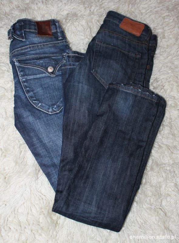 2 pary spodnie rurki H&M 146 10 11 lat