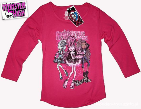 Monster High bluzka długi rękaw 152