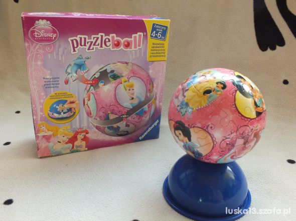 PUZZLE BALL DISNEY KSIEZNICZKI