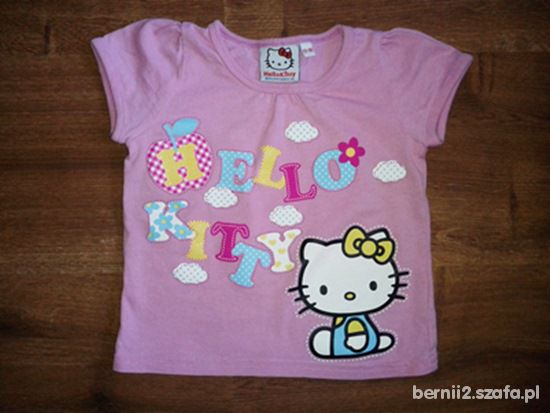 Hello Kitty bluzka bluzeczka 80 86 jak nowa