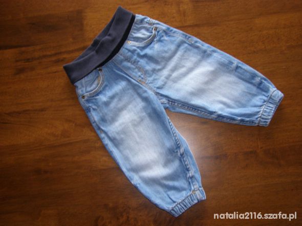 H&M JEANSY JAK NOWE 9 12 mcy