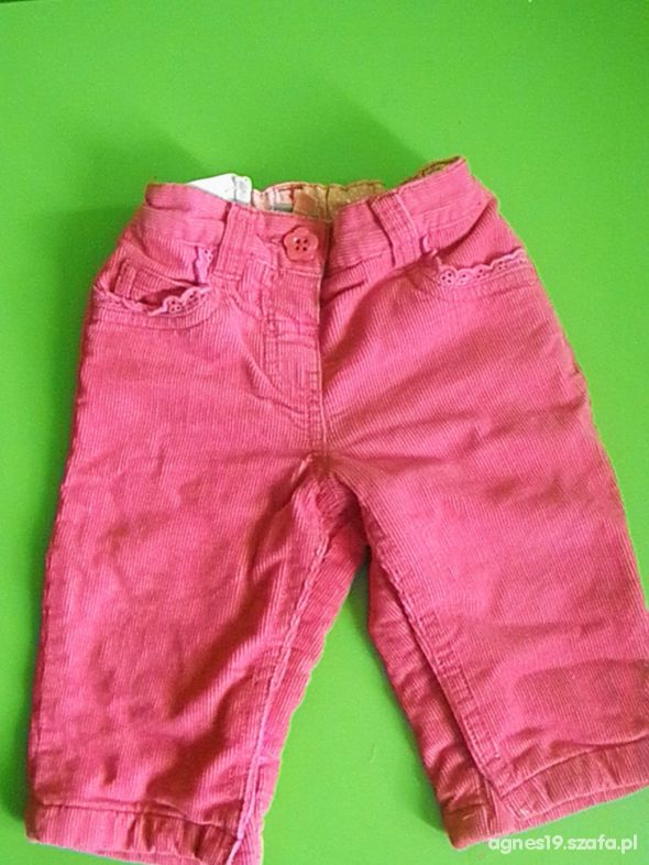 John Levis spodnie ocieplane rozowe