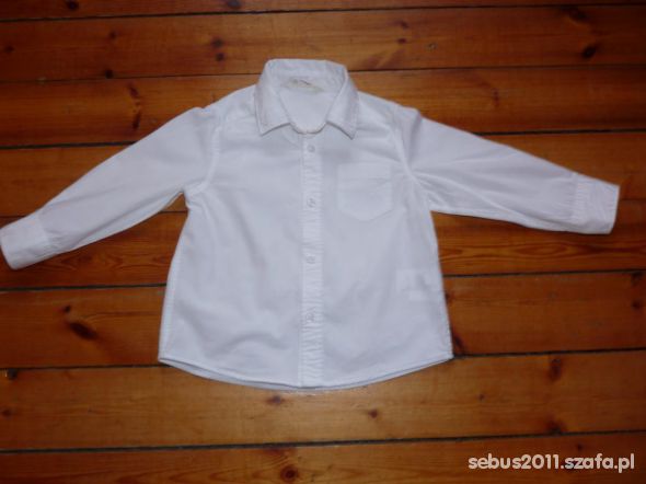 Koszula biała H&M rozmiar 98