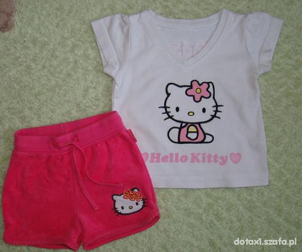 Piękny komplecik H&M hello kitty r 80