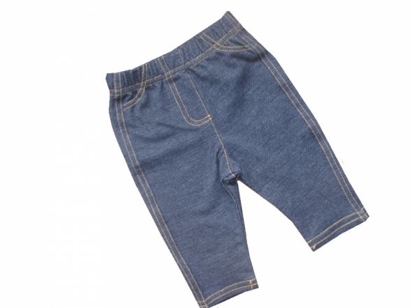 od 0 do 3 mies jeansowe legginsy george