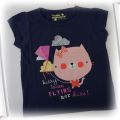 Bluzeczka bawełniana z kotkiem HELLO KITTY primark