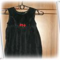 Sukienka czarna H&M roz 110