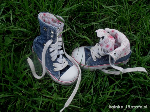 jeansowe trampki rozm 6