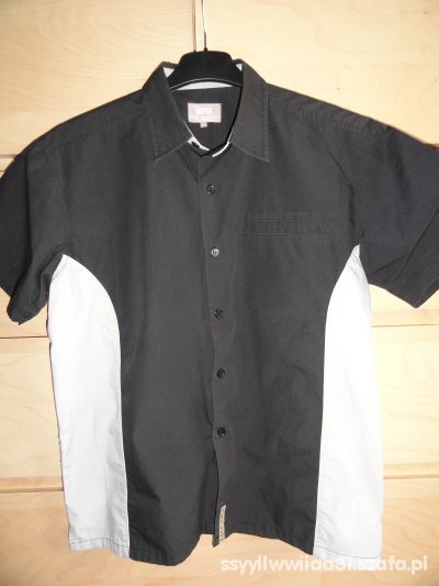 KappAhl piękna czarna koszula rozm 146