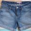 krótkie szorty jeans 152 cm