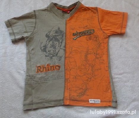 Koszulka pomarańczowa 5 6 latek