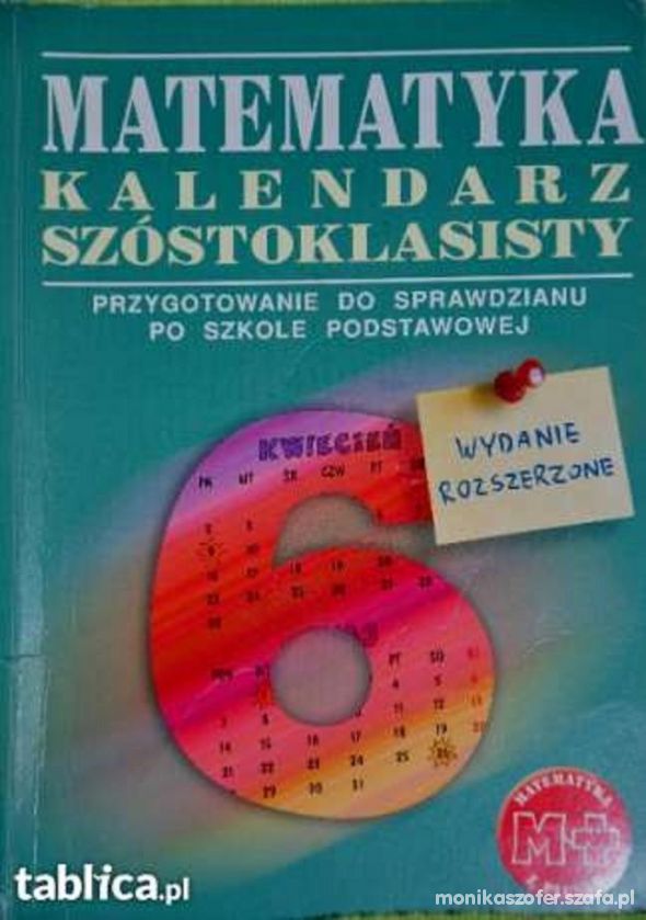 Kalendarz szóstoklasisty