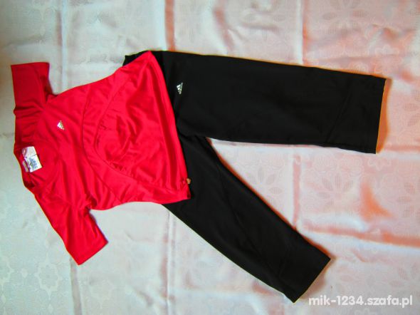 komplet adidas oryginalny 140na146