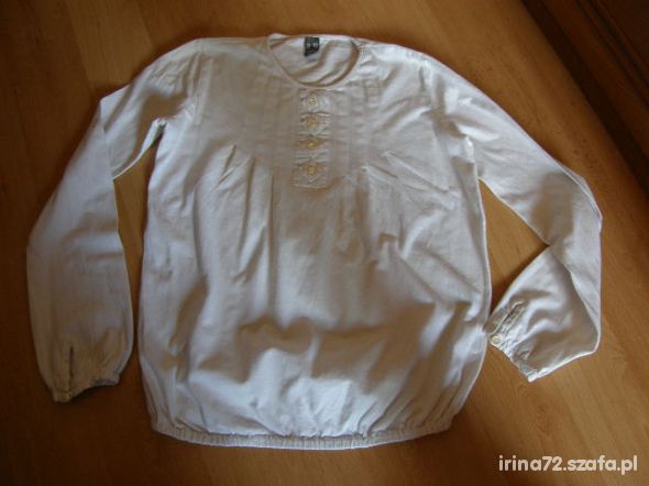 ZARA biała elegancka bluzeczka 140 cm 9 10 lat
