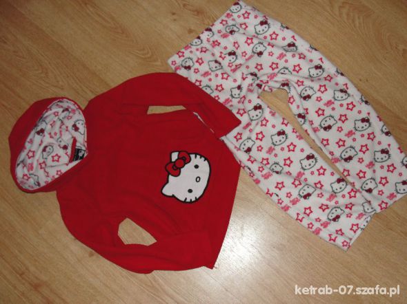 POLAROWY DRES HELLO KITTY ŚLICZNY