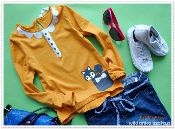 HiM musztardowa pensjonareczka 128