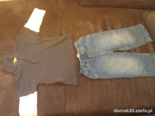 spodnie i koszulka