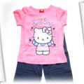 nowa piękna piżamka Hello Kitty od 4 do 5lat