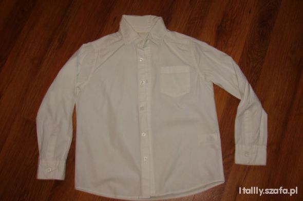 Koszula biała H&M 128