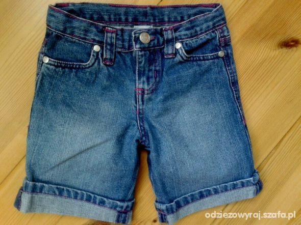 Spodenki GIRL2GIRL krótkie jeansowe 3 4 latka 104