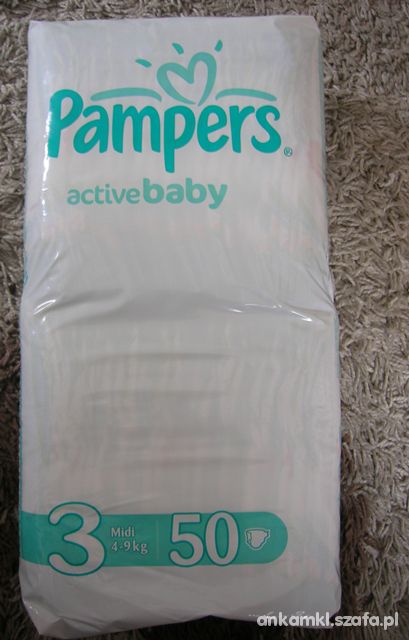 OKAZJA Pampers active baby 3