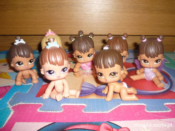 Bratz baby laleczki 7 szt cudne