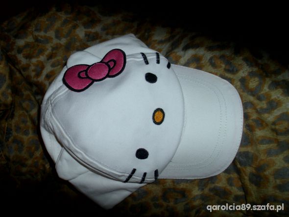 nowa czapka h&m hello kitty uszka 86