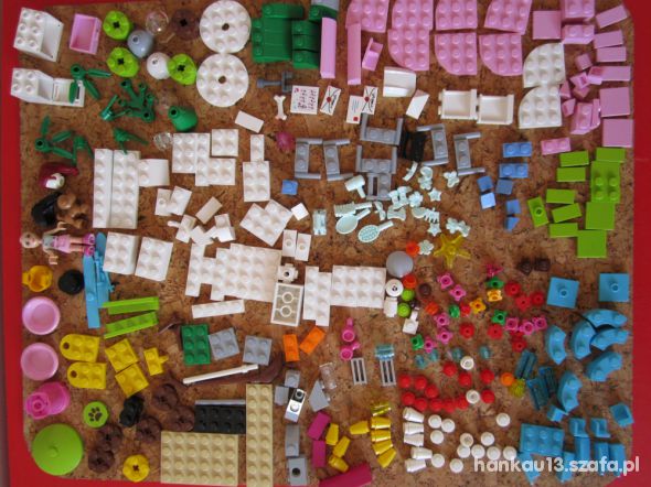 Lego Friends dla dziewczynki mix ok 300 klocków