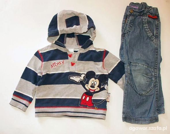 Myszka Miki 80 i dzinsy