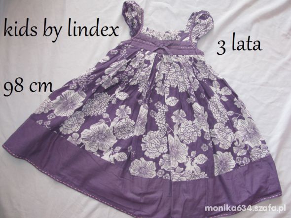 98 cm kids by lindex śliczna sukienka