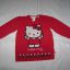 HM czerwona Hello Kitty roz 9 12 msc 74 80 cm