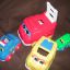 auta fisher price piramida