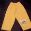 żółty bawełniany dres dresik 68 bluza kapturem