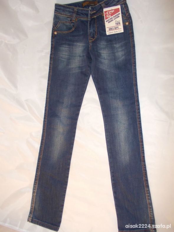 rurki Jeansy dżinsy spodnie jeans Dżinsowe dżins