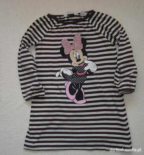 Sukienka tunika H&M minnie r 86 92