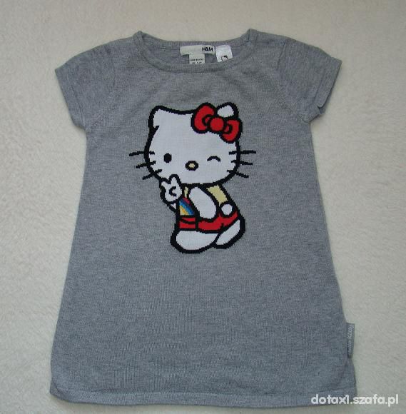 Tunika sukienka H&M hello kitty r 86 92