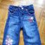 Spodnie jeansowe z aplikacja 18 24